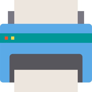 Bilgisayarın stil minimalist vektör simgesi