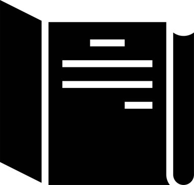 Dizinlerdeki ofis dosyaları, vektör illüstrasyonu