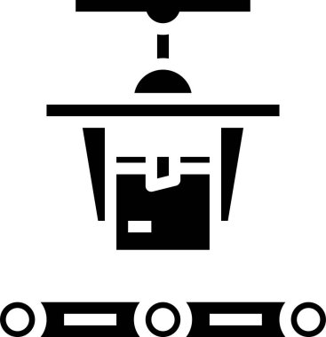 servis simgesi, vektör illüstrasyonu