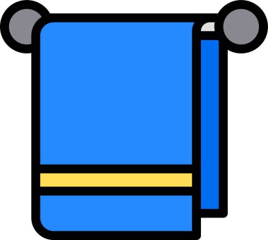 Havlunun basit vektör simgesi