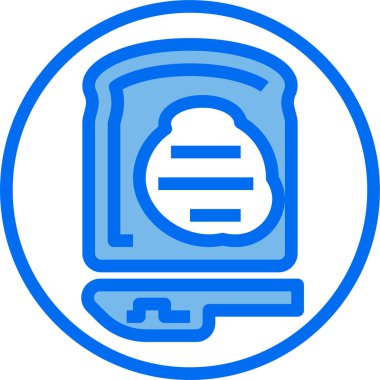 Kahvaltının vektör çizimi 