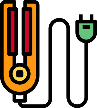 güç hattı vektör simgesi