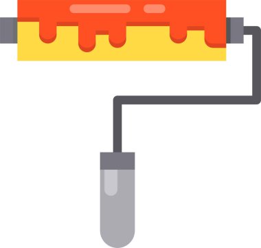 Boya silindiri vektör resimlemesi 