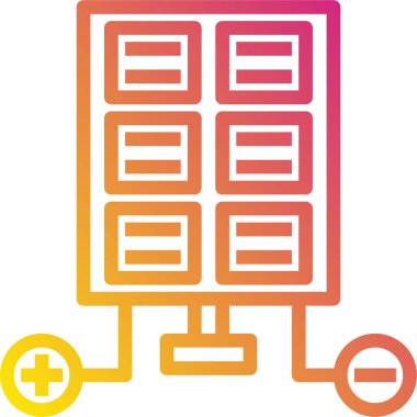  güç simgesi vektör illüstrasyonu