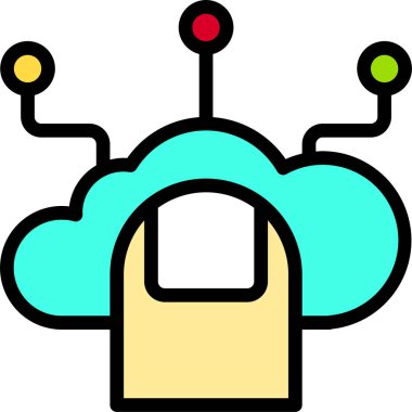 veri teknolojisi yönetim kavramı, vektör illüstrasyonu