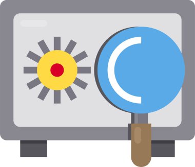 Savetybox 'ın minimalist vektör simgesi 