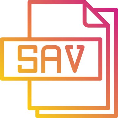 dosya biçimi vektör simgesi