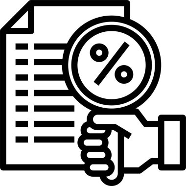 Arama simgesi, vektör illüstrasyonu 