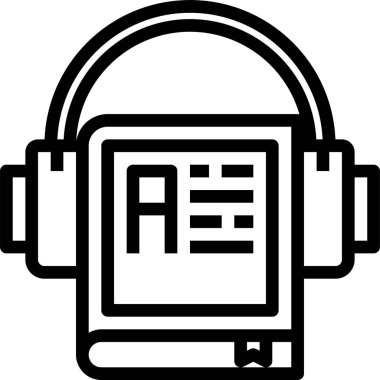 kitap minimalist vektör simgesi