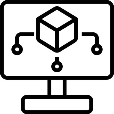 veri teknolojisi yönetim kavramı, vektör illüstrasyonu