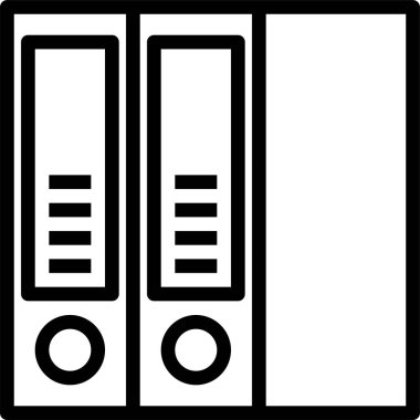 belge simgesi, vektör çizimi 