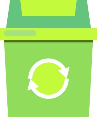 Geri dönüşüm konsepti vektör illüstrasyonu 