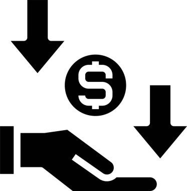 para vektör simgesi. Avro para birimi işareti. Dolar değişim sembolü