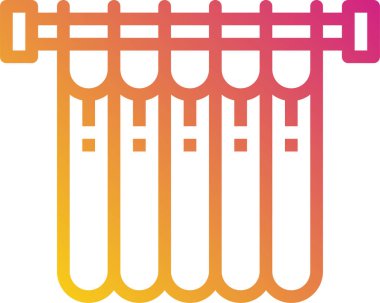 Ev inşa simgesinin vektör illüstrasyonu