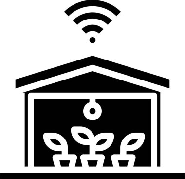 Kablosuz bağlantının basit simgesi, vektör illüstrasyonu