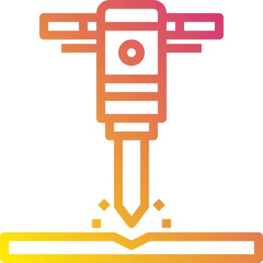 Araç simgesinin vektör illüstrasyonu