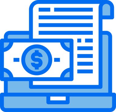 dizüstü bilgisayar çizgisi vektör simgesi.