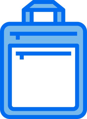 modern tasarım minimalist vektör simgesi, bagaj