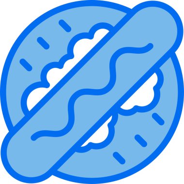 Bir yemek simgesinin gösterimi