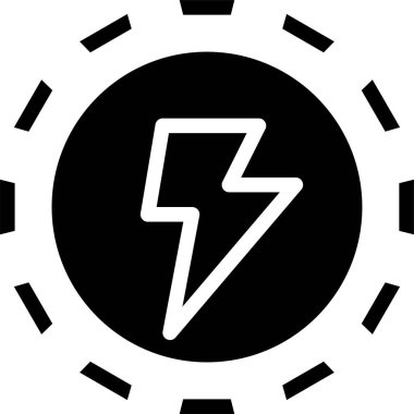  güç simgesi vektör illüstrasyonu