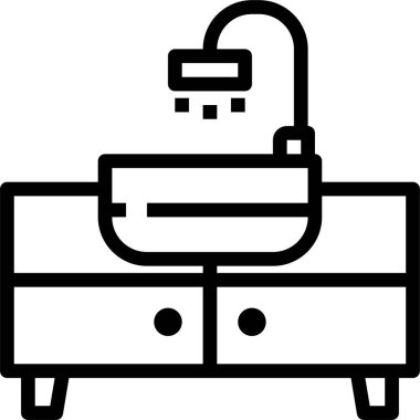 Batmanın minimalist vektör simgesi