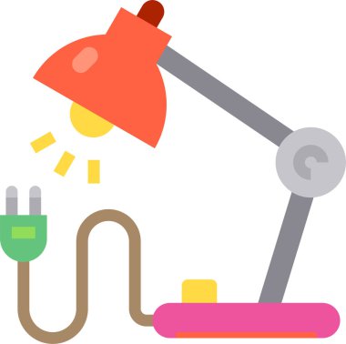 Lamba konseptinin minimalist vektör simgesi