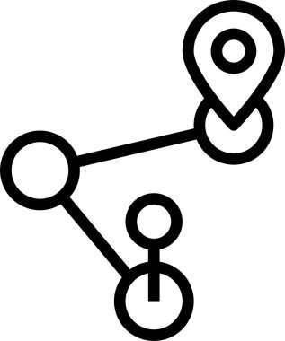 Minimalist vektör simgesini yönlendir