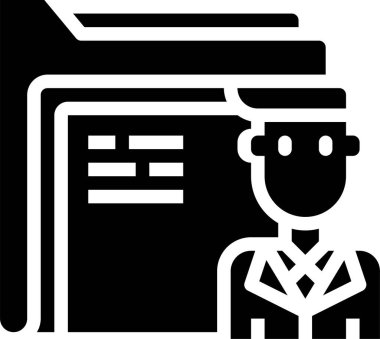 Web siteleri için insan avatar şablonu, vektör illüstrasyonu