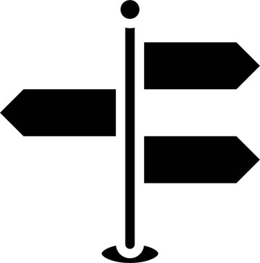 Pin konumunun minimalist vektör simgesi 