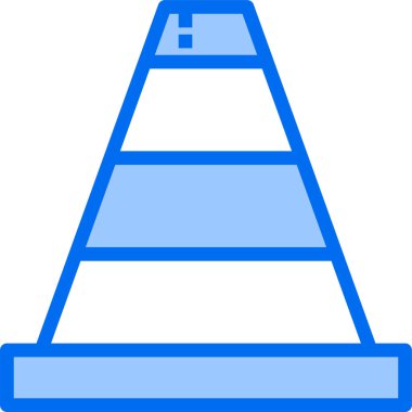 Güvenlik kavramının minimalist vektör simgesi