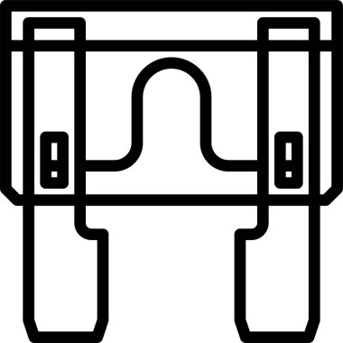 Füzyon elektroniğinin vektör illüstrasyonu