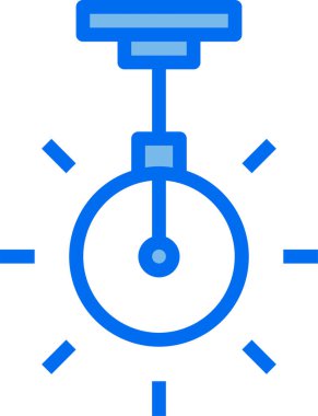 Lamba simgesi vektör illüstrasyonu, ampul simgesi
