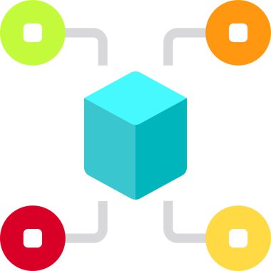 veri teknolojisi yönetim kavramı, vektör illüstrasyonu