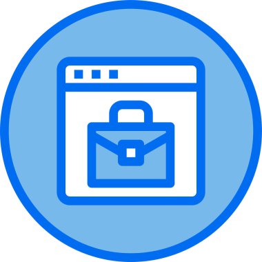 modern tasarım minimalist vektör simgesi, bagaj