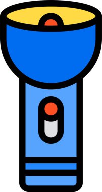 Flash ışığı vektör illüstrasyonu