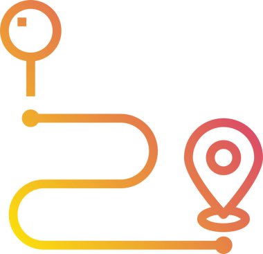 Minimalist vektör simgesini yönlendir