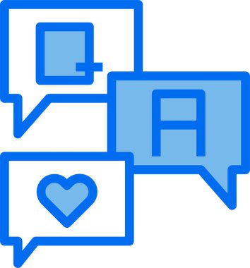 Müşteri hizmeti simgesi, vektör illüstrasyonu