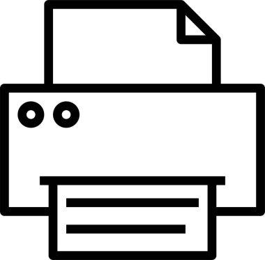 Ofis belgeleri, vektör çizimi