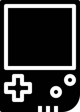 Oyun simgesinin vektör illüstrasyonu