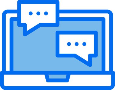 Müşteri hizmeti simgesi, vektör illüstrasyonu