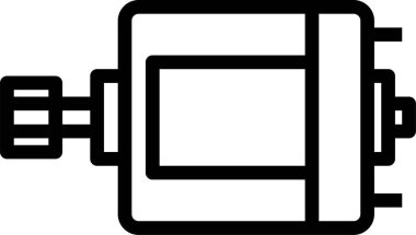 elektronik simge, vektör illüstrasyonu