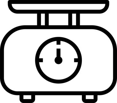 minimal vektör simgesi ölçekleri