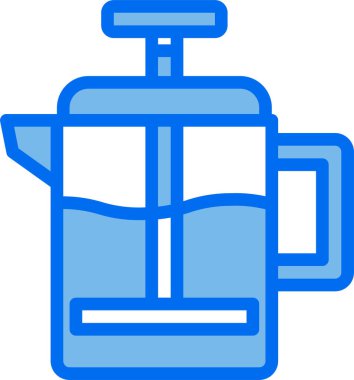 demlenmiş kahvenin vektör çizimi