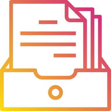 Belge dosyaları vektör illüstrasyonu 