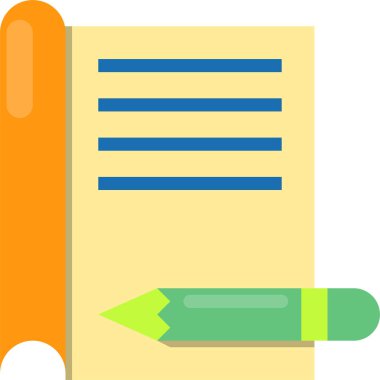 Ofis belgeleri, vektör çizimi