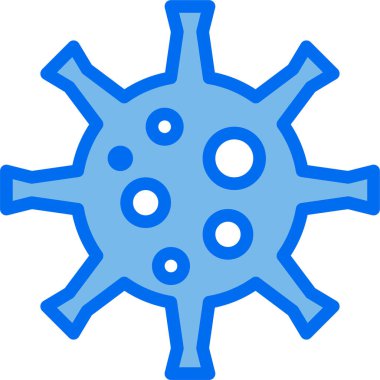 Virüs bakterilerinin vektör çizimi