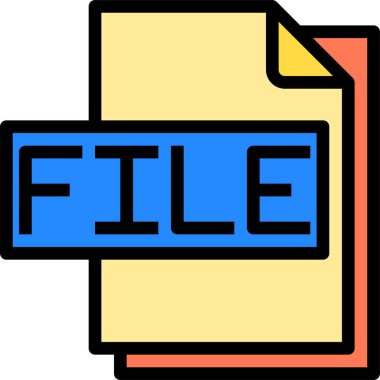 Ofis belgeleri, vektör çizimi