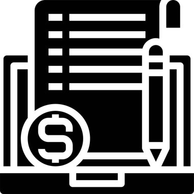 dizüstü bilgisayar çizgisi vektör simgesi.