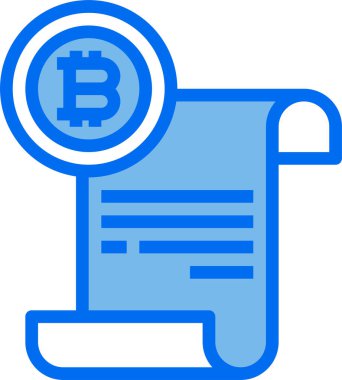 Bitcoin ikonunun vektör illüstrasyonu. Web sitesi için dijital para simgesi 