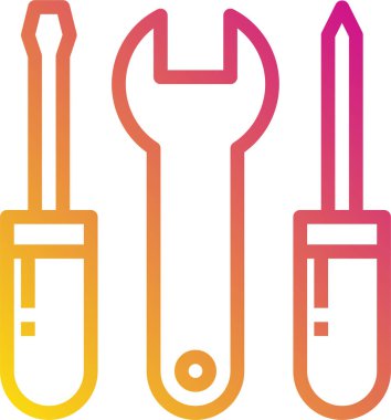 onarım araçları vektör çizimi